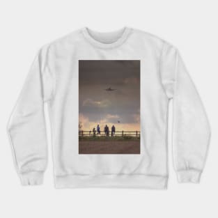 Watching the Planes Crewneck Sweatshirt